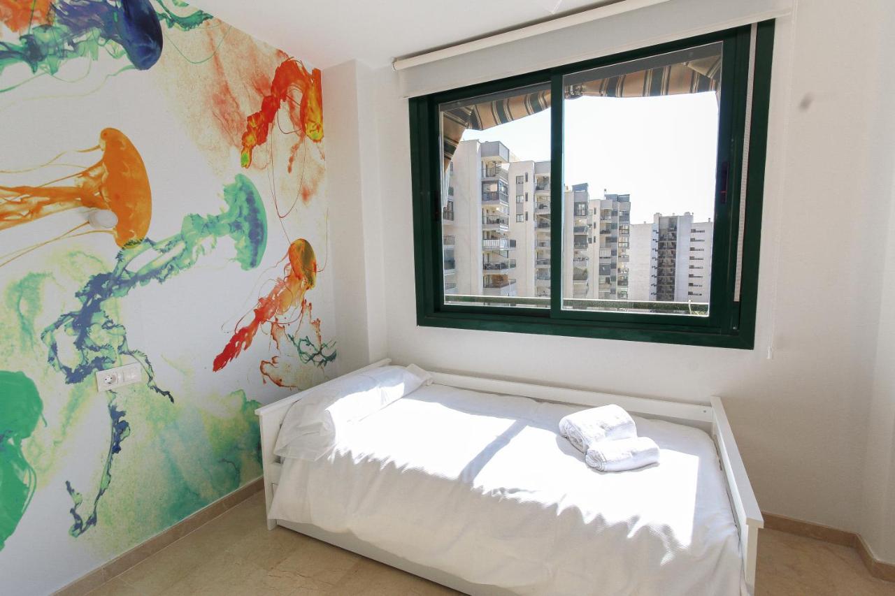 Apartamento Veremar, Zona Tranquila, Con Piscina, Jardines, Soleado Y Cerca De La Playa De La Cala, Para Disfrutar El Mediterraneo Villajoyosa Exterior photo